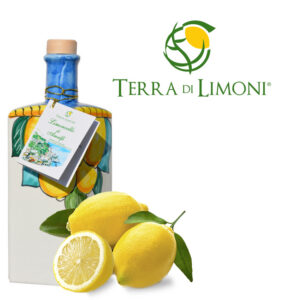 Limoncello vol. 30% con Bottiglia di Ceramica cl. 50
