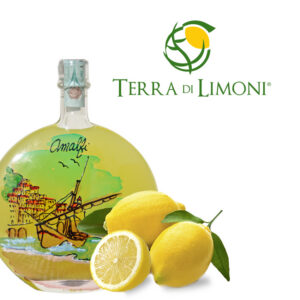 Limoncello vol. 30% con Bottiglia Decorata cl. 50